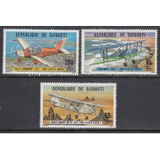 Djibouti - Aereo Yvert 116/8 * Mh  Aviones