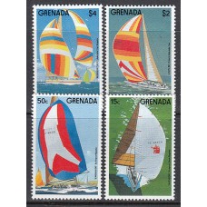 Grenada - Correo 1992 Yvert 2218/21 * Mh Barcos