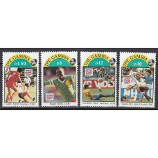 Gambia - Correo 1993 Yvert 1542/5 * Mnh Deportes fútbol