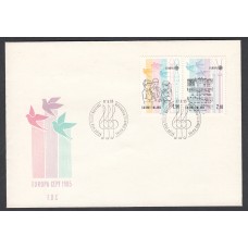 Finlandia Sobre Primer Dia FDC Yvert 932/933 - Europa CEPT - 1985
