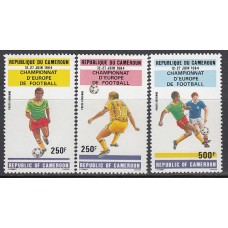 Camerun - Aereo Yvert 327/9 * Mnh Deportes fútbol