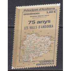 Andorra Española Correo 2021 Edifil 516 ** Mnh  Los Valles de Andorra