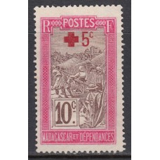 Madagascar - Correo 1915 Yvert 121 (*) Mng Cruz Roja