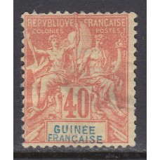 Guinea Francesa - Correo Yvert 10 * Mh Con defecto