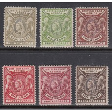 Africa Oriental Británica - Correo 61/3+70+74/5 * Mh
