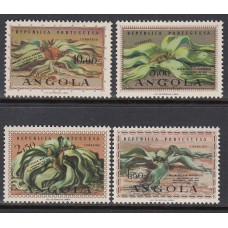 Angola Correo Yvert 413/9 ** Mnh  Flora