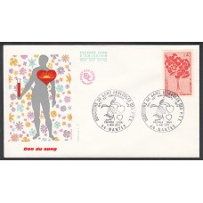 Francia Sobres Primer Dia FDC Yvert 1716 - Nantes 1972