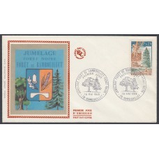 Francia Sobres Primer Dia FDC Yvert 1561 - Rambouillet - 1968