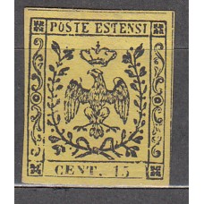 Italia Antiguos Estados - Modena Correo Yvert 3 (*) Mng