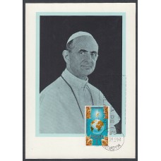 España II Centenario Tarjetas Máximas 1966 Edifil 1695 - Religión