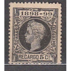 España Reinado Alfonso XIII 1898 Edifil 240 (*) Mng Muy bonito