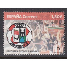 España II Centenario Correo 2021 Edifil 5523 ** Mnh  Fútbol Zamora