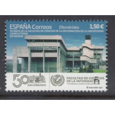 España II Centenario Correo 2021 Edifil 5527 ** Mnh  Ciencias de la Información