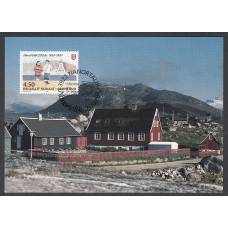 Groenlandia Tarjetas Máximas Yvert 289 - Pueblos con encanto
