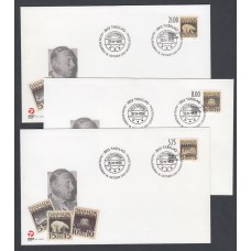 Groenlandia Sobres Primer Dia FDC Yvert 350/352 - Sellos Clásicos 2001