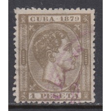Cuba Sueltos 1879 Edifil 55 usado
