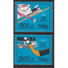 Polonia - Correo 1992 Yvert 3171/2 ** Mnh Deportes