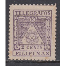 Filipinas Telegrafos Correo Insurrecto Edifil 1 * Mh