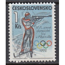 Checoslovaquia - Correo 1992 Yvert 2909 ** Mnh Deportes tiro