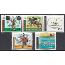 Turkmenistan - Correo Yvert 25/9 ** Mnh Deportes