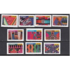 Guatemala - Correo Yvert 741/50 ** Mnh Textiles