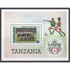 Tanzania - Hojas Yvert 50 ** Mnh  Deportes fútbol
