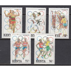 Kenya - Correo Yvert 548/52 ** Mnh Deportes