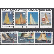 Sierra Leona - Correo Yvert 779/85 ** Mnh  Barcos