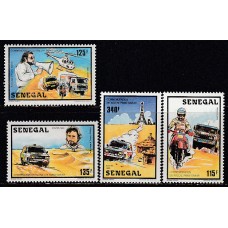 Senegal - Correo Yvert 690/3 ** Mnh  Deportes automovilismo