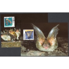 Liechtenstein Tarjetas Maximas Yvert 1330/1331 mk 247 - Animales 2005