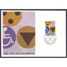 Liechtenstein Tarjetas Maximas Yvert 715 mk 24 - Efemérides 1981
