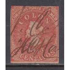 Chile - Correo 1856 Yvert 5 usado