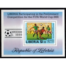 Liberia - Hojas Yvert 108 ** Mnh  Deportes fútbol