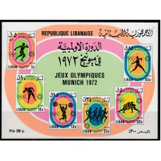 Libano - Hojas Yvert 29 ** Mnh  Olimpiadas de Munich