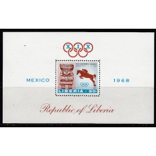 Liberia - Hojas Yvert 44 ** Mnh Olimpiadas de Mejico