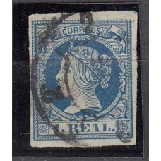 España Clásicos 1860-61 Edifil 55 Usado