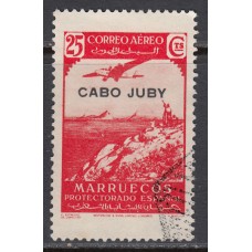 Cabo Juby Sueltos 1938 Edifil 104 usado