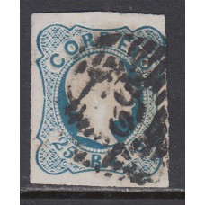 	Portugal - Correo 1855-56 Yvert 6 usado Pedro V