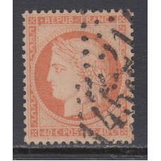 Francia - Correo 1870 Yvert 38 Usado