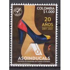 Colombia Correo 2021 Yvert 2261 ** Mnh Asoinducios