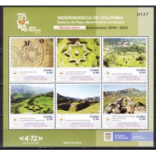 Colombia Correo 2021 Yvert 2276/80 ** Mnh IX Bicentenario