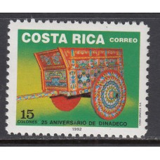 Costa Rica - Correo 1992 Yvert 551 ** Mnh  Aniversario de Dinadeco