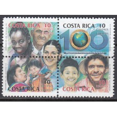 Costa Rica - Correo 2002 Yvert 708/12 ** Mnh
