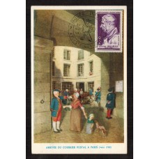 Francia - Carta Postal - Yvert 793 - Matasello Especial 1942