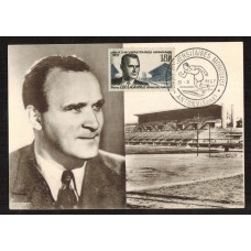 Francia - Carta Postal - Yvert 1120 - Matasello Especial 1957