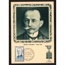 Francia - Carta Postal - Yvert 1251 - Matasello Especial Leonce Vieljeux 1960