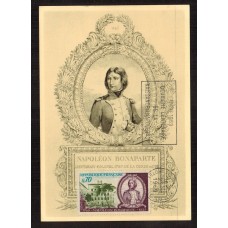 Francia - Carta Postal - Yvert 1610 - Matasello Especial Napoleón 1969