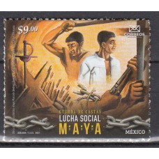 Mexico Correo 2021 Yvert 3244 ** Mnh Lucha Social Maya