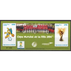 Costa Rica - Hojas Yvert 33 ** Mnh  Deportes fútbol