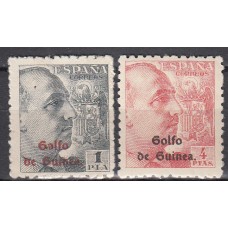 Guinea Correo 1942 Edifil 269/70 * Mh